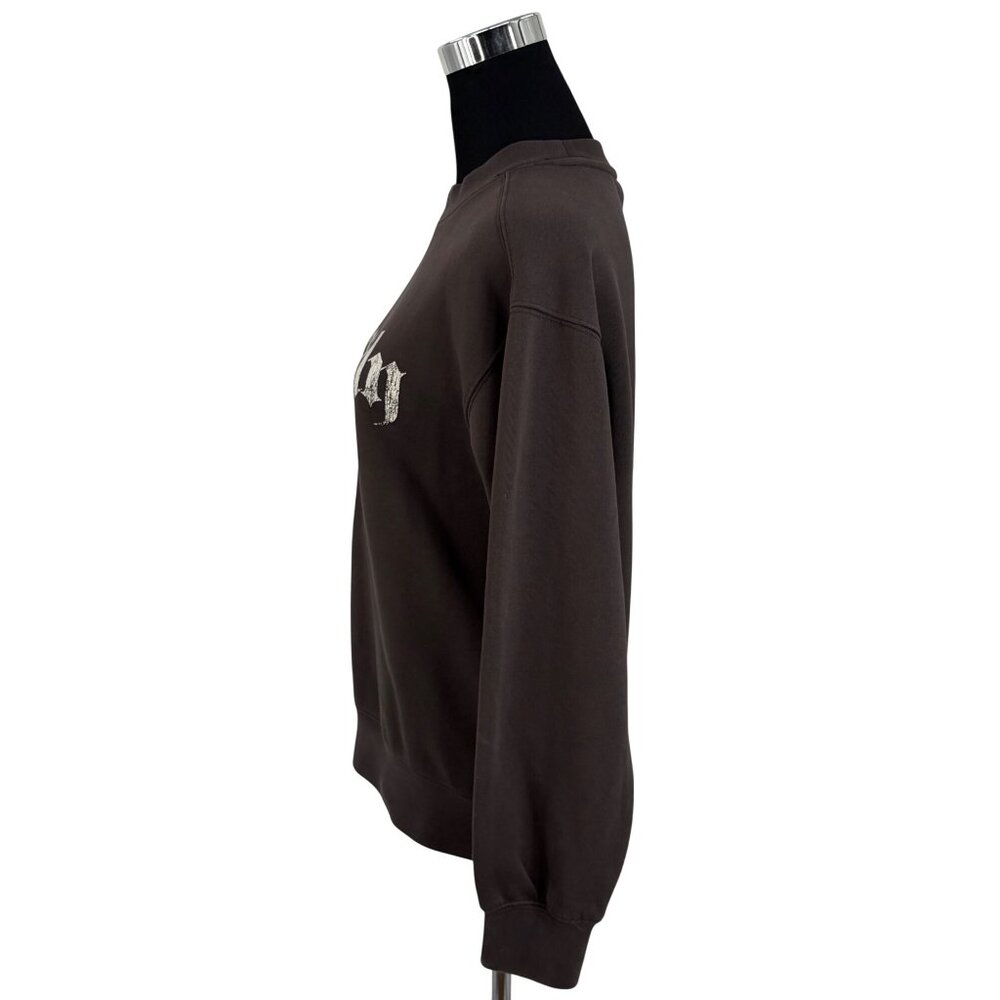 H&M Brown Beverly Hills Crewneck Graphic Pullover Sweatshirt | Gunge Streetwear - Picture 7 of 13